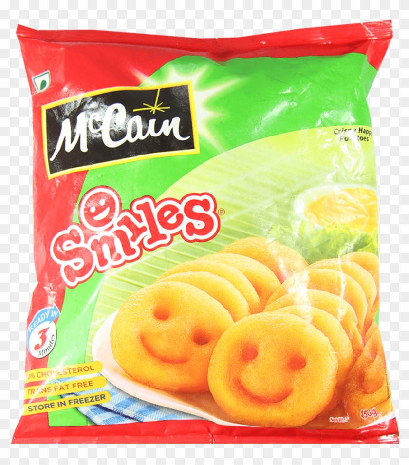 Smiles - Mccain - 450 Gm - Mccain Smiles New Pudina Chatka Clipart #1474889