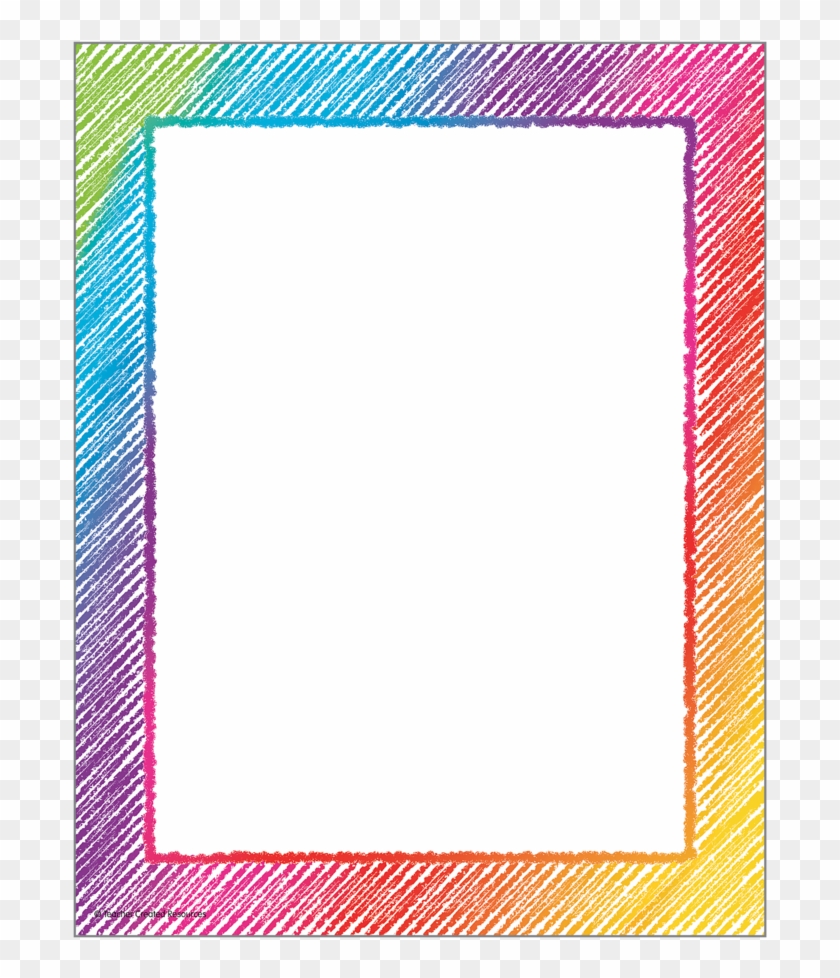 Tcr 2688 Colorful Scribble Computer Paper - Visual Arts Clipart