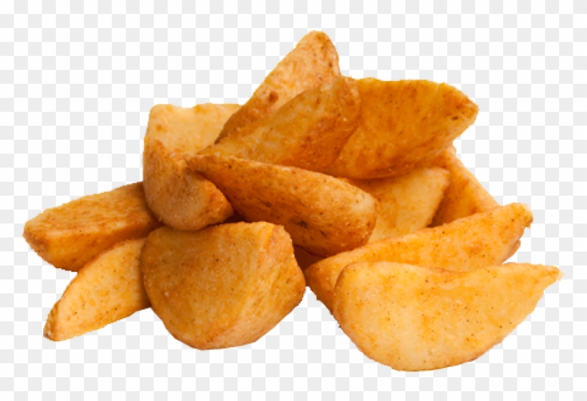 Chicken Wedges - Potato Wedge Fries Png Clipart