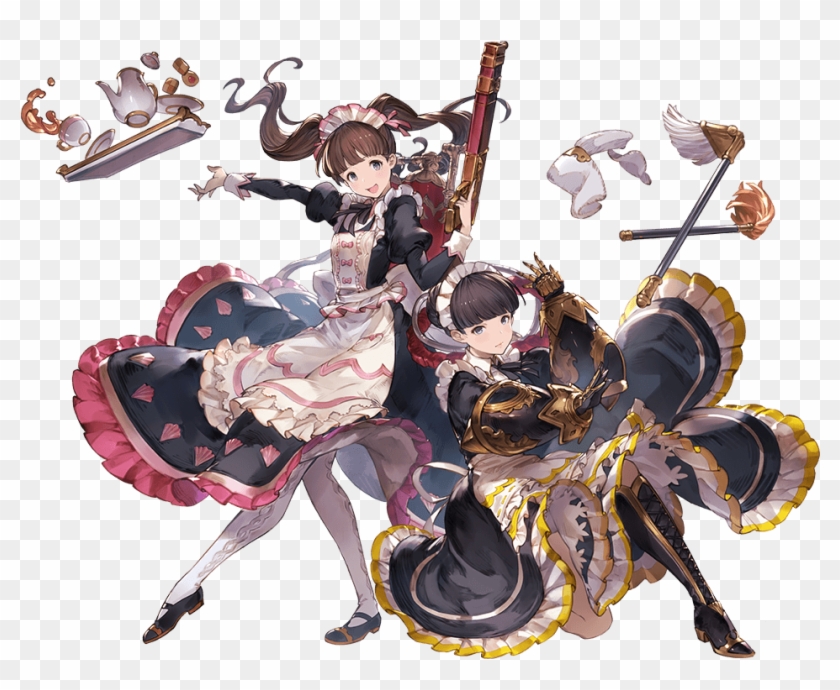 Options - Granblue Fantasy Dorothy And Claudia Clipart #1475663