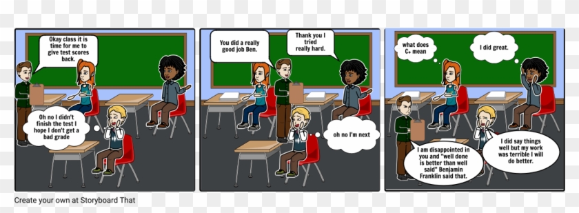 Benjamin Franklin Quote - Cartoon Clipart #1475833