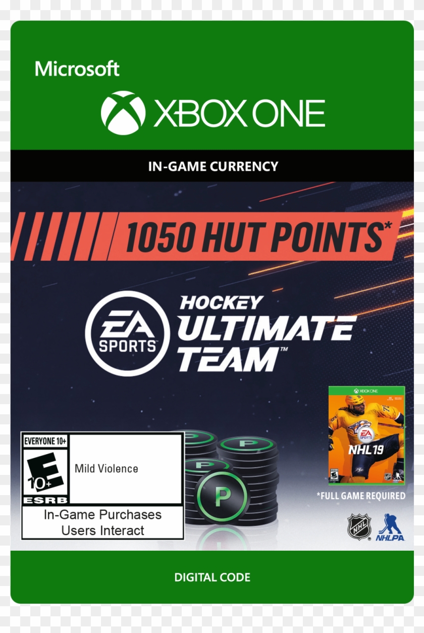 Nhl 19 Ultimate Team Nhl Points 1050, Electronic Arts, - Nhl 19 Points Clipart #1475895