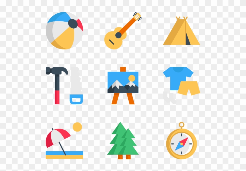 Summer Camp - Summer Camp Icon Clipart #1476199