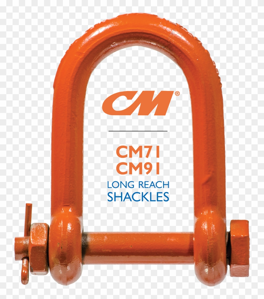 Cm91 Long Reach Shackle - Long Reach Shackle Clipart #1476502
