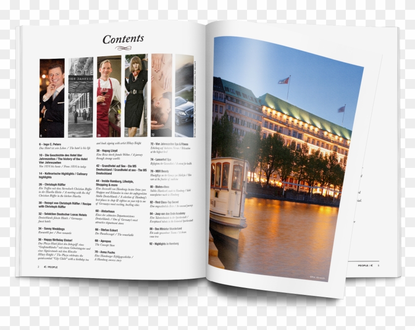 Magazines Blank Canvas Media Pictures - Fairmont Hotel Vier Jahreszeiten Clipart
