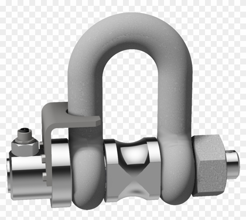 Shackle Load Cell With Connector - Clamp Clipart #1476586