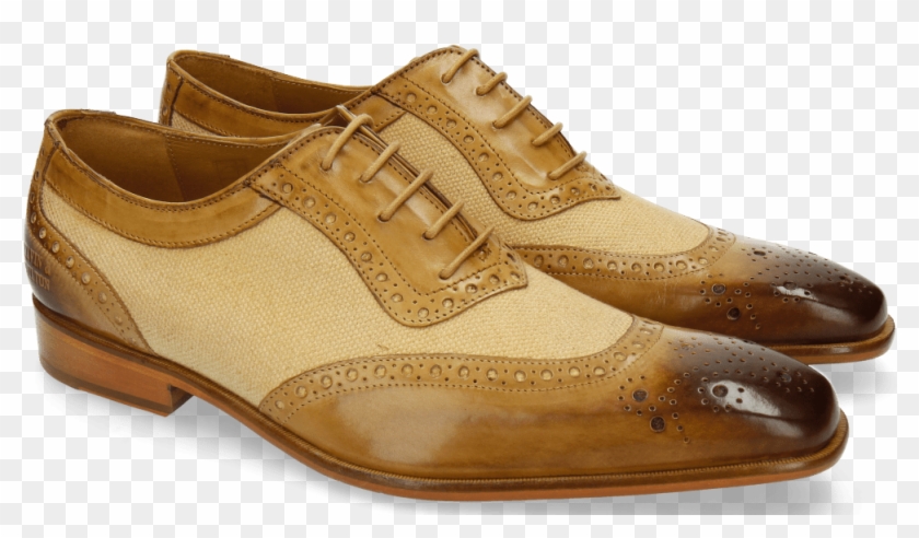 Oxford Shoes Clark 16 Canvas Cashmere Beige - Leather Clipart #1476587