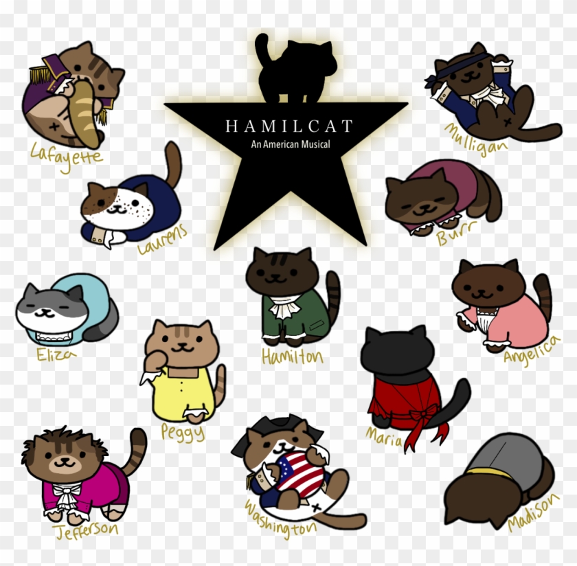 Hamilton Png - Hamilton Neko Atsume Clipart #1477110