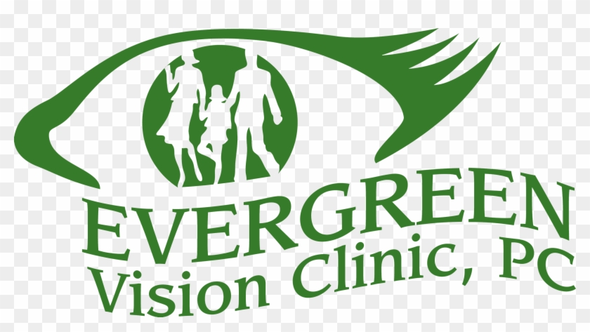 Evergreen Vision Clinic, P - Graphic Design Clipart #1477385