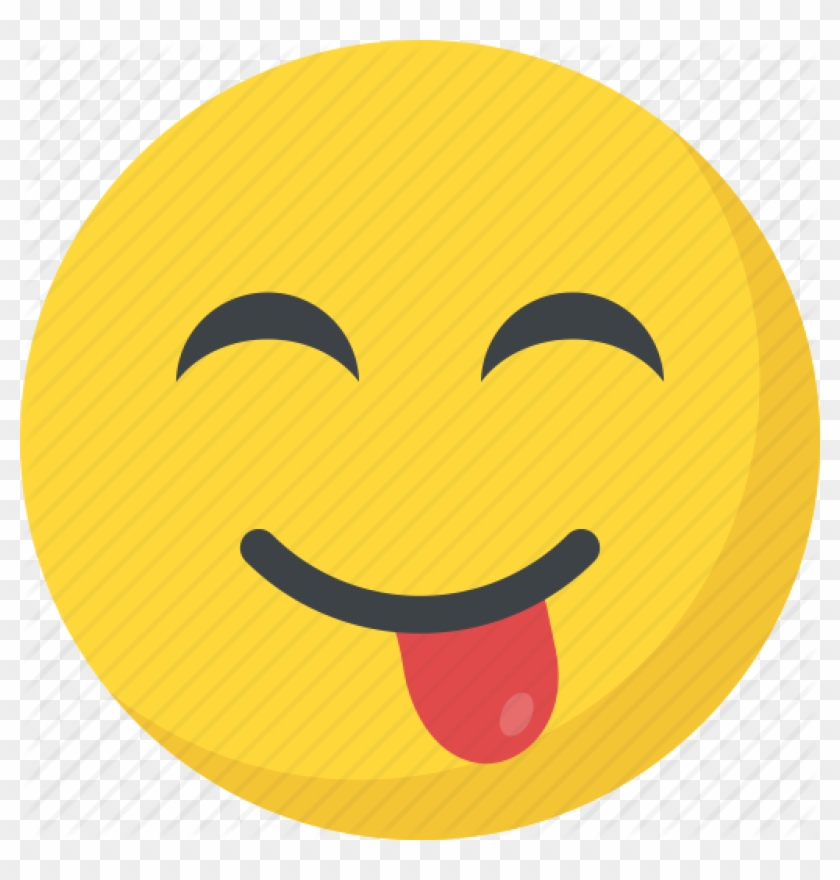 Crazy Face Smiley Smiley 1 Vectors Market Clip Art - Naughty Smiley - Png Download