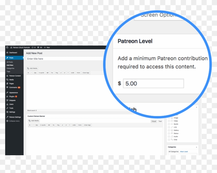 Patreon Icon Png - See Patreon Posts For Free Clipart