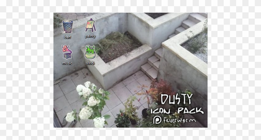 Made A Little Doopy Icon Pack For My $5 Patrons On - Floral Design Clipart