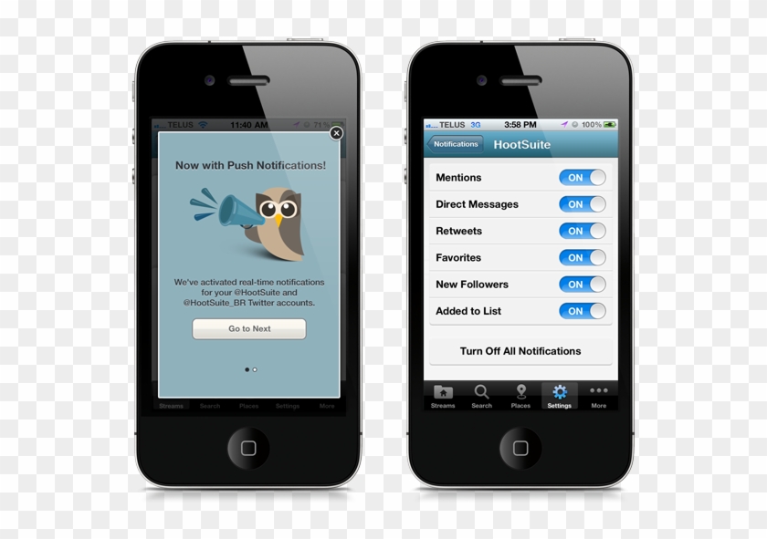 Download Hootsuite - Iphone 4 Clipart