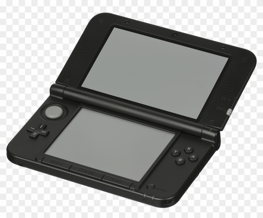 Nintendo 3ds Xl Angled Clipart