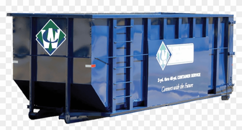 Photo Of A Waste Connections Of Duncan, Ok Roll-off - Waste Connections Roll Off Containers Clipart #1479381