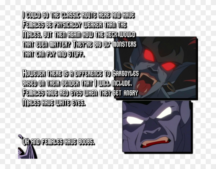 259 Kb Png - Demona Gargoyles Clipart
