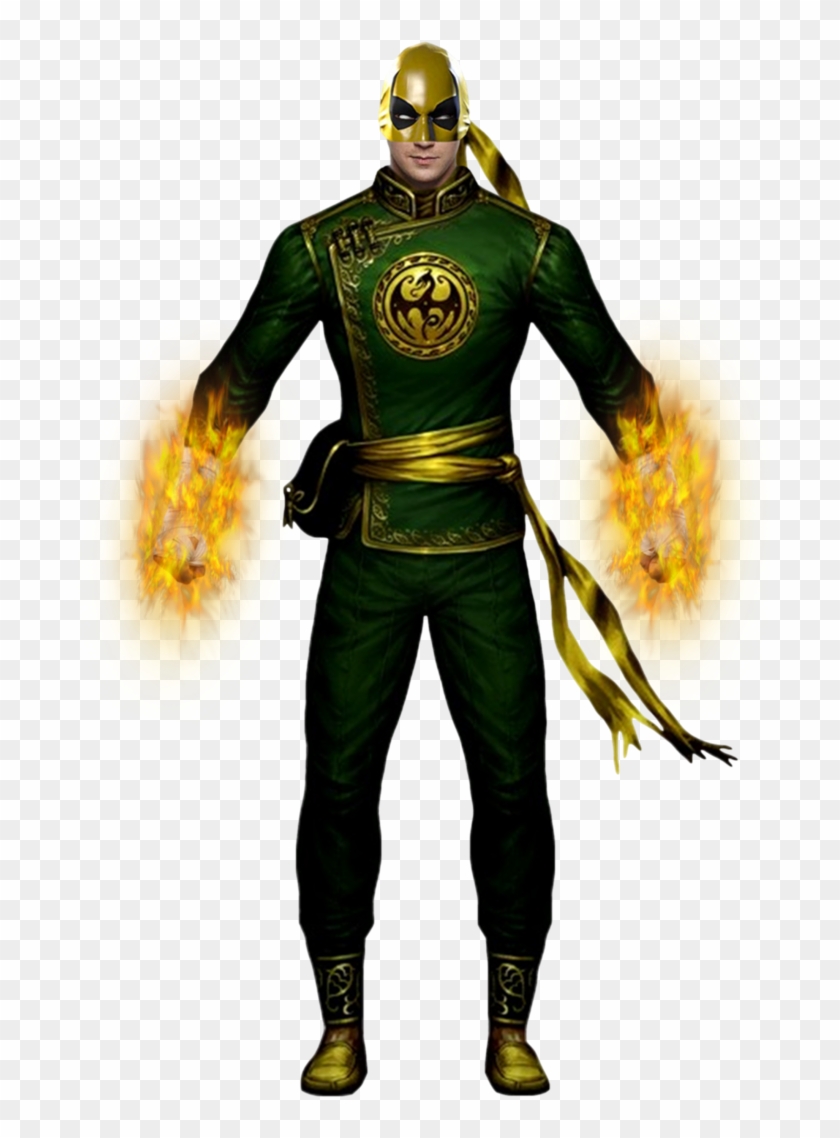 Carpeta, Iron Fist, Marvel, Camuflaje - Iron Fist No Background Clipart