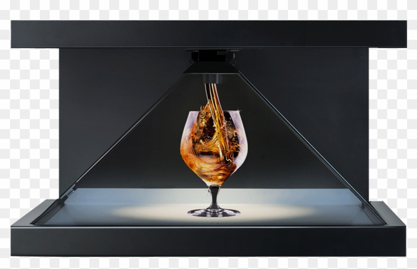Hologram Projector With 3d Hologram For Whiskey - Hologramm Pyramide Clipart #1480489