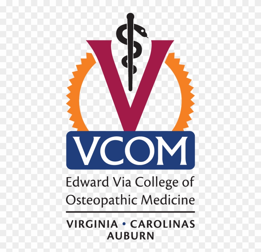 Vcom Logo Case Study By Good Soil Agency - Edward Via College Of Osteopathic Medicine Clipart