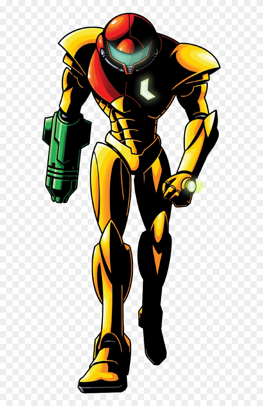 571 X 1219 1 - Metroid Zero Mission Artwork Clipart #1480622