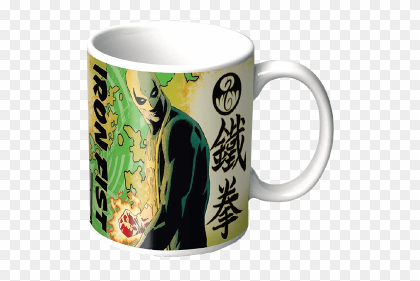 Marvel - Iron Fist - Ceramic Mug - Green - Cricket Australia Clipart #1480740