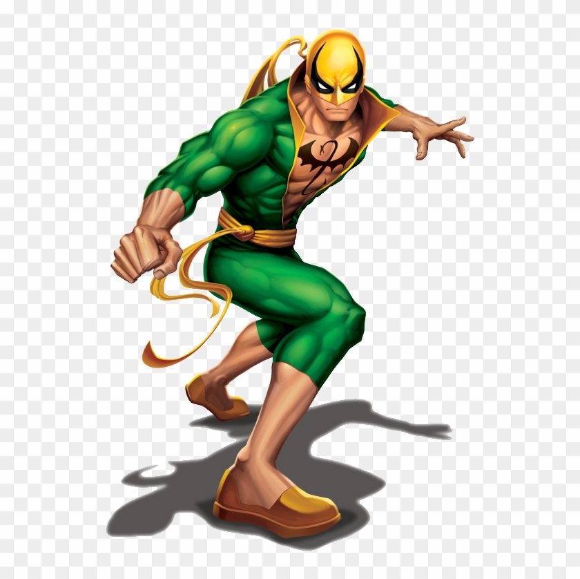 Central Photoshop Imagens Fundo Transparente Heróis - Marvel Heroes Iron Fist Clipart
