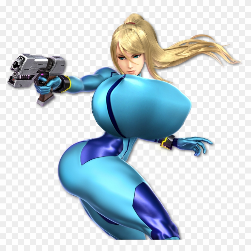 Ultra Thicc Suit Samus - Smash Bros Ultimate Lucina Clipart #1480931