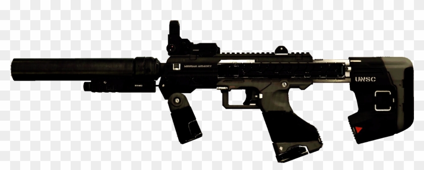 Smg , - Halo Smg Clipart #1481108