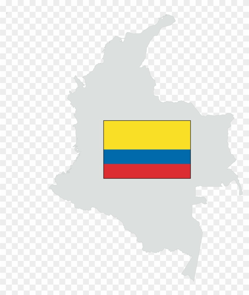 Colombia - Map Colombia Clipart #1481311