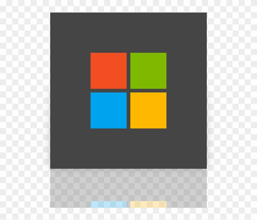 Microsoft, Logo, Mirror, Alt, New Icon - Windows 8 2018 Edition Clipart #1481420