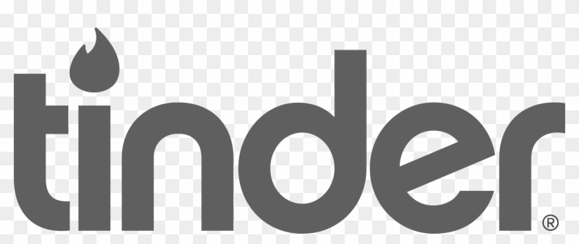 Tinder Wordmark Registered - Tinder Clipart #1481586