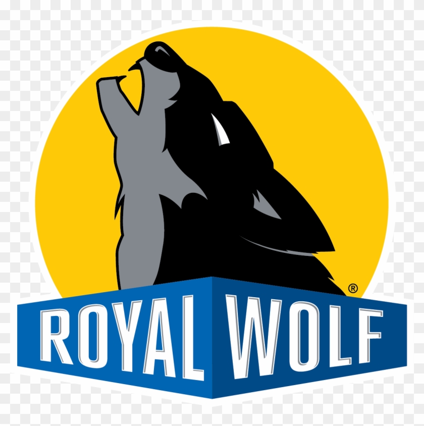 Registered Logo - Cmyk - Keyline - Royal Wolf Nz Clipart #1481638