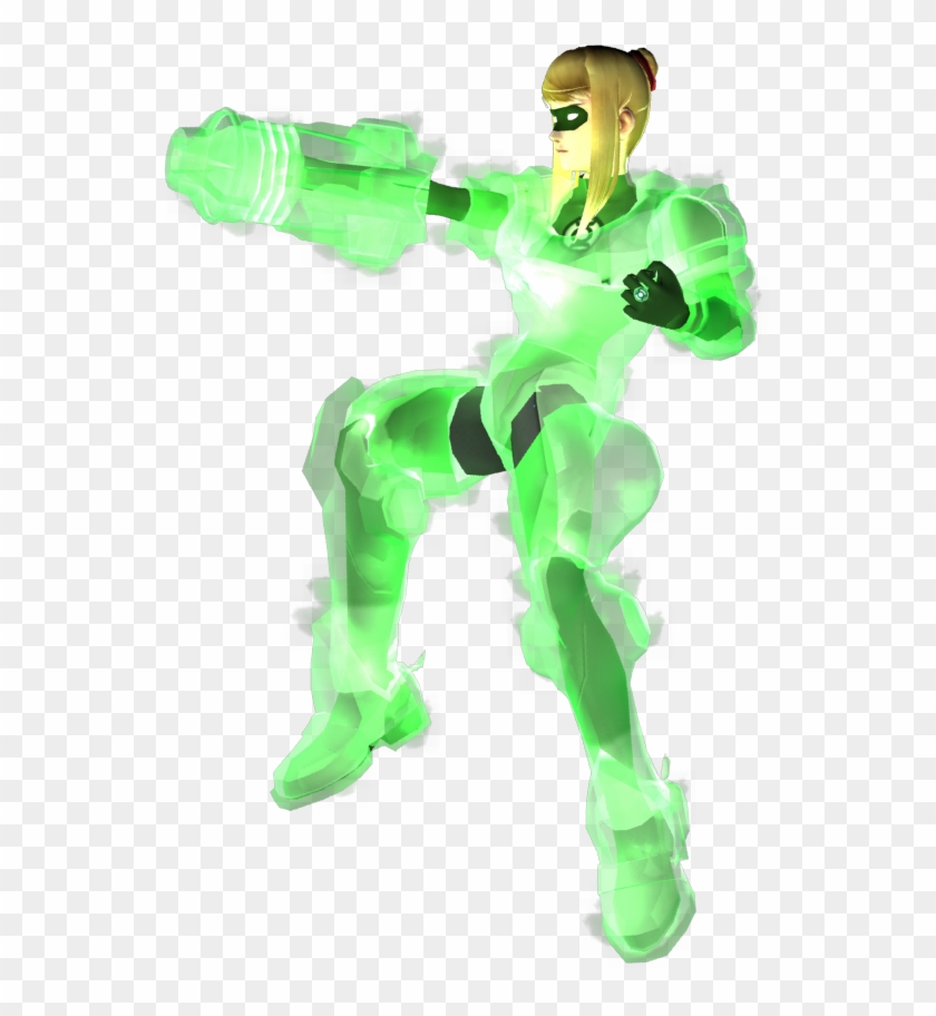 Greenlanternsamus - Green Lantern Mega Man Clipart
