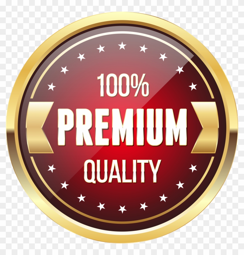 100% Premium Quality Badge Transparent Png Clip Art #1481879
