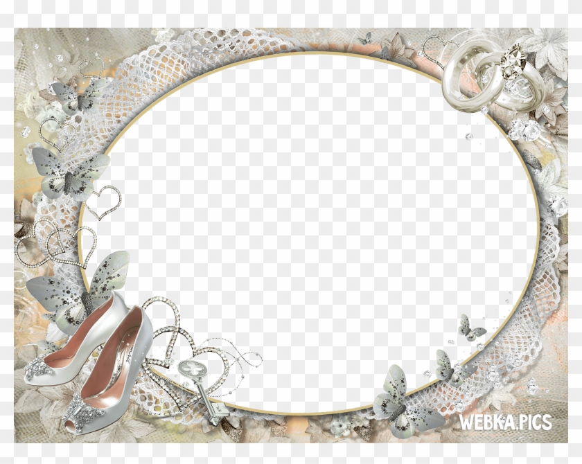 Wedding Photo Frame Picture - Picture Frame Clipart #1481909