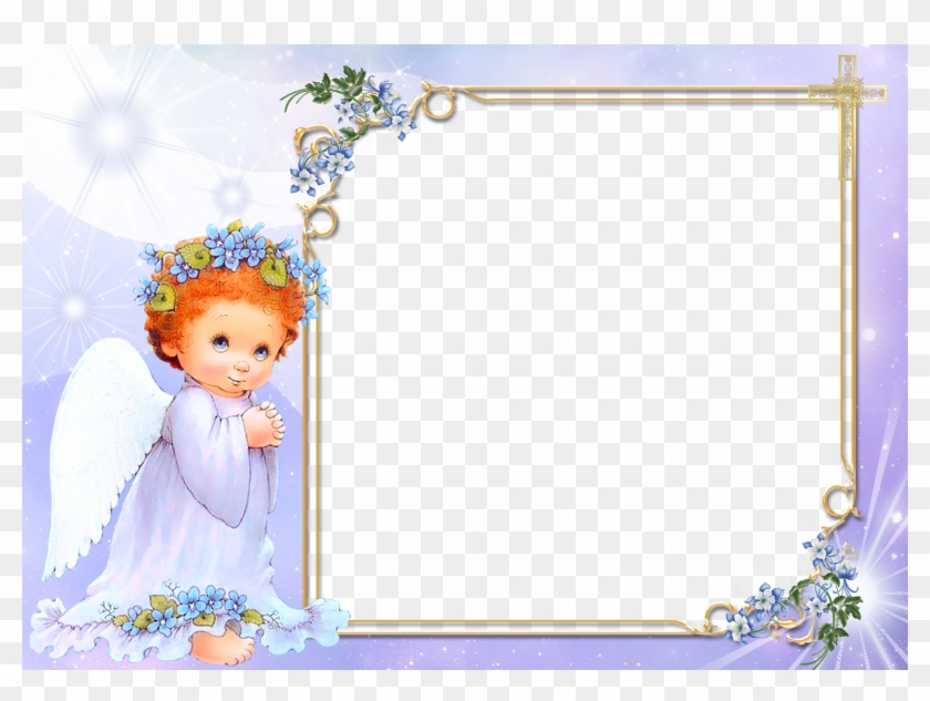 20 Marriage Angels Frames Png For On Ya Design - Angelic Photo Frame Png Clipart #1481977