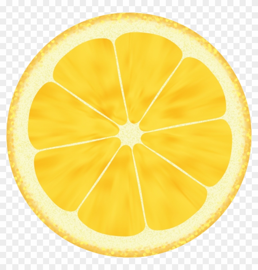 Best Free Lemon High Quality Png - Lemon Slice Clipart #1482613