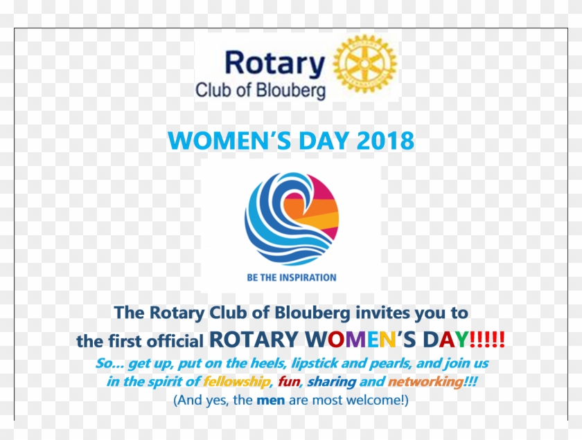 Women's Day - Rc Blouberg - Rotary International Clipart