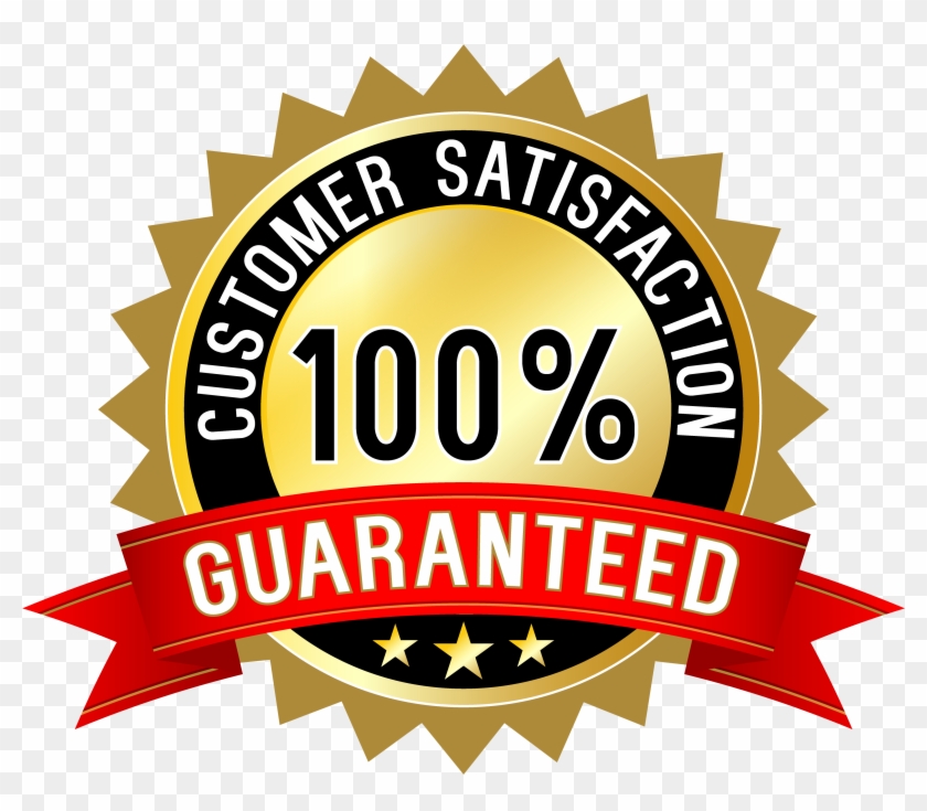 About Us - 100 Percent Customer Satisfaction Guarantee Clipart