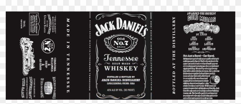 You Can Make Your Own Label - Jack Daniels Barrel Label Clipart