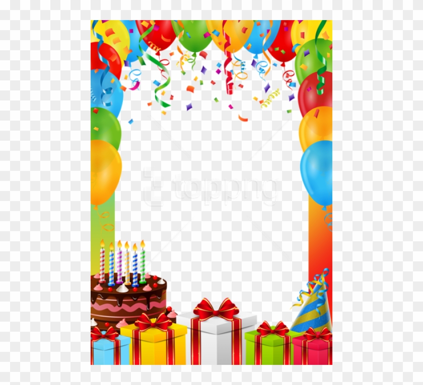 Free Png Birthday Frame Background Best Stock Photos - Happy B Day Frame Clipart