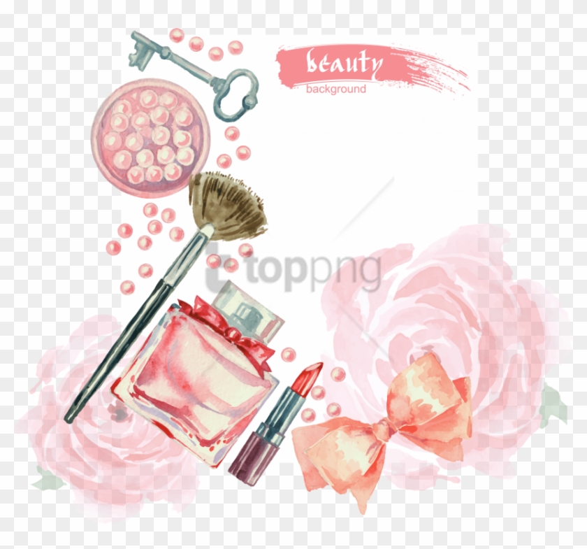 Free Png Download Wake Up Wall Art Size - Background Cosmetics Painting Clipart