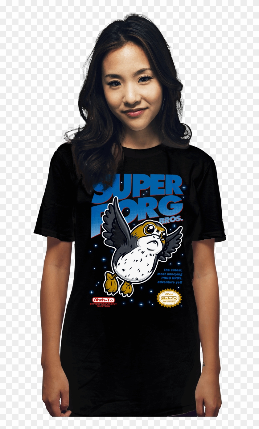 Super Porg Bros - Sailor Meow T Shirt Clipart #1484353