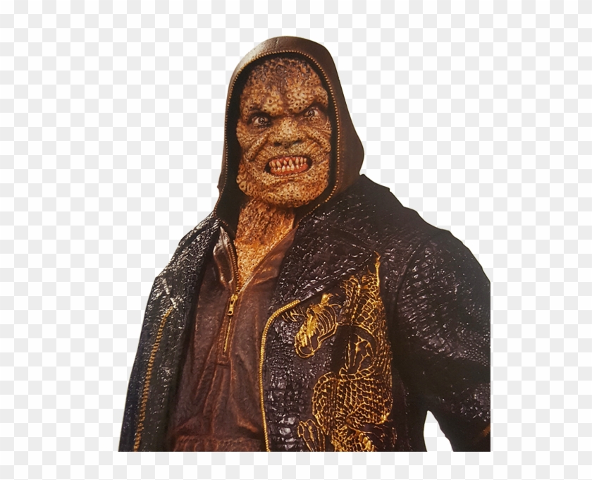 Killer Croc Statue - Leather Jacket Clipart