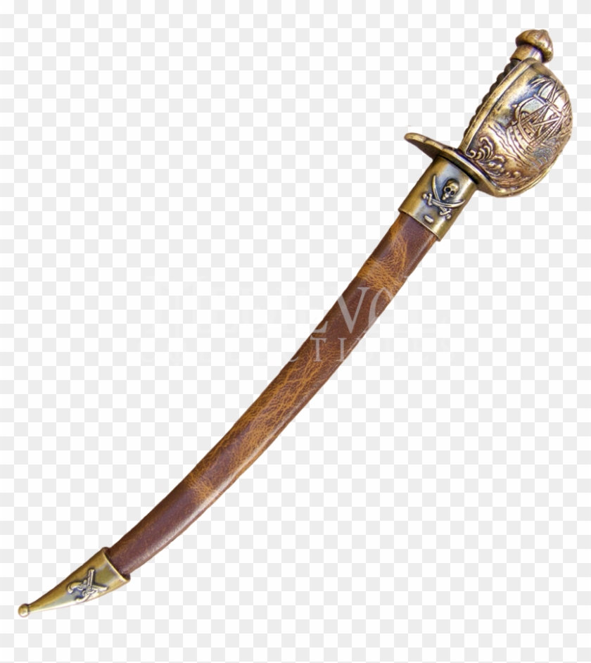 Picture Royalty Free Download Boarding Sword Transparent - Pirate Sword With Sheath Clipart