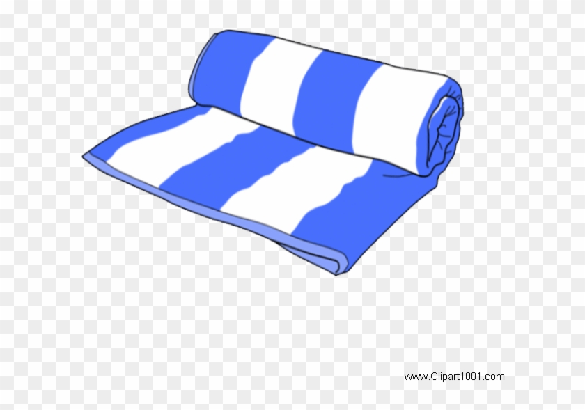 Download - Cartoon Beach Towel Png Clipart