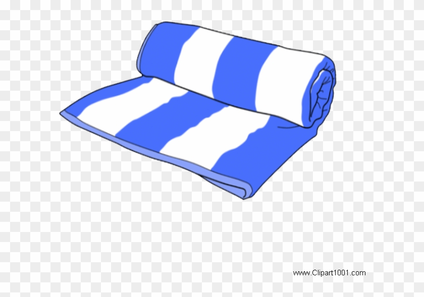 Download - Cartoon Beach Towel Png Clipart #1484771