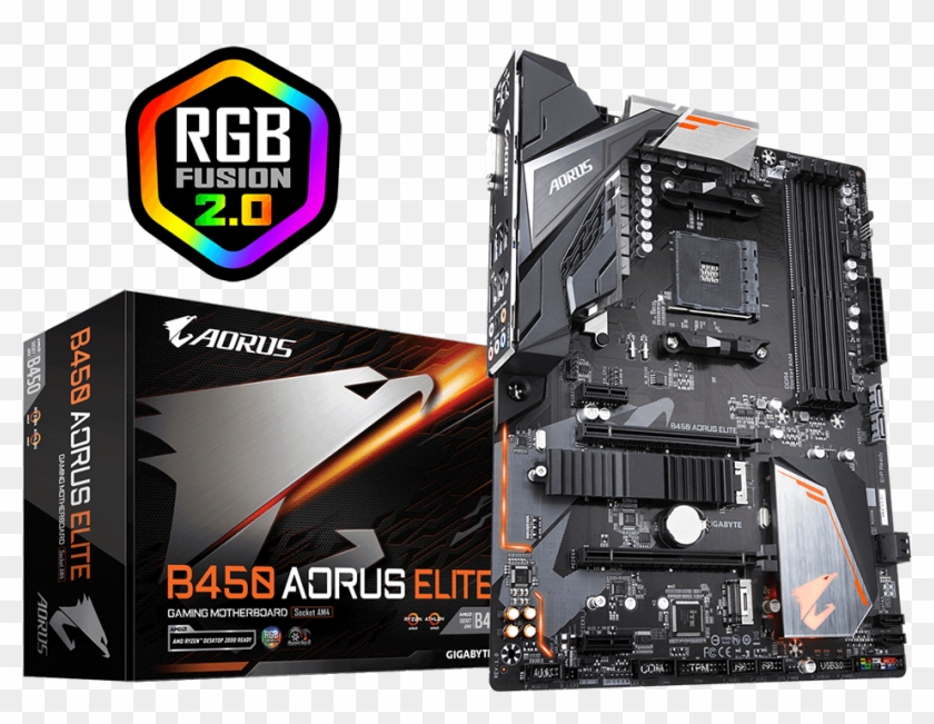 Aorus B450 Elite Clipart #1484953
