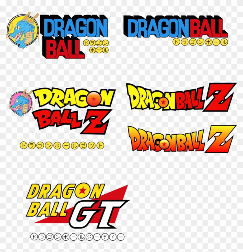 Dragon Ball Logos By Camarinox - All Dragon Ball Logos Clipart