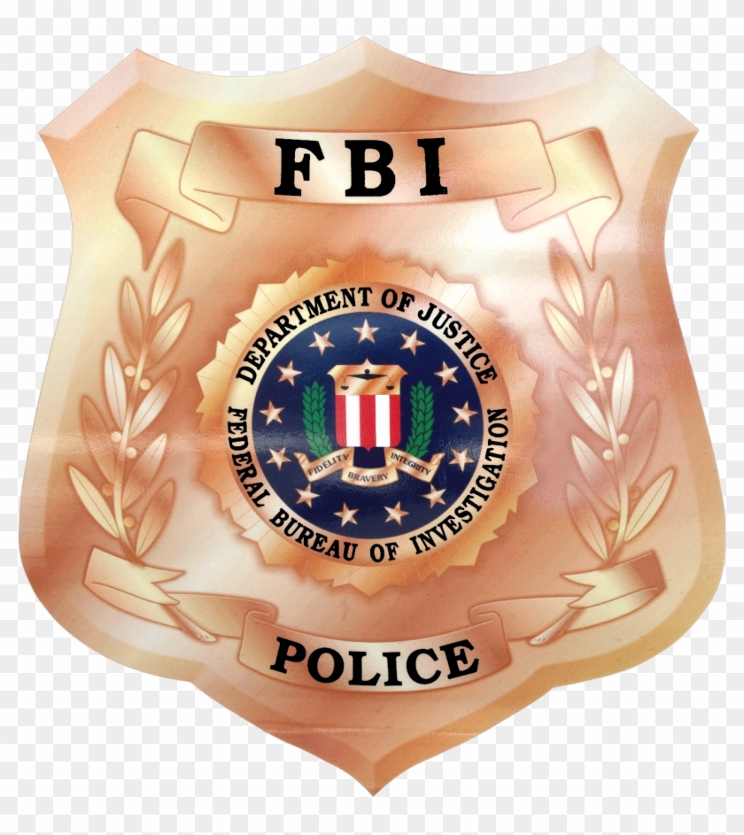 Fbi Png - Fbi Police Badge Clipart